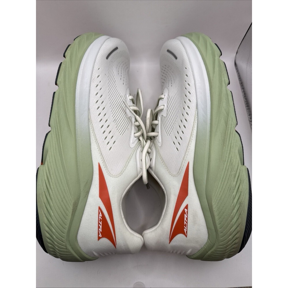 Altra Via Olympus 2 Running Shoes Mens Size 12 M Sneakers White & Green EUC - Picture 8 of 9